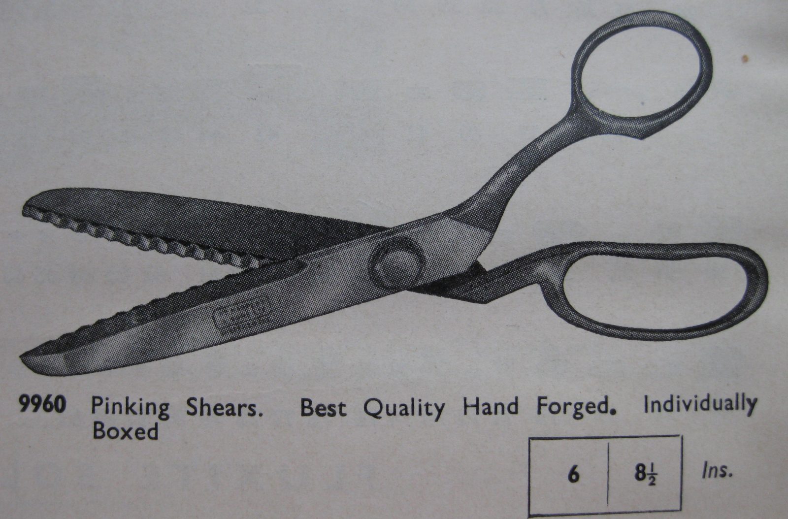 What are Pinking Shears and History of Pinking Shears - Simple Simon and  Company