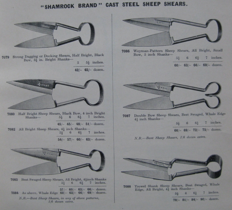 Double Bow Sheep Shears