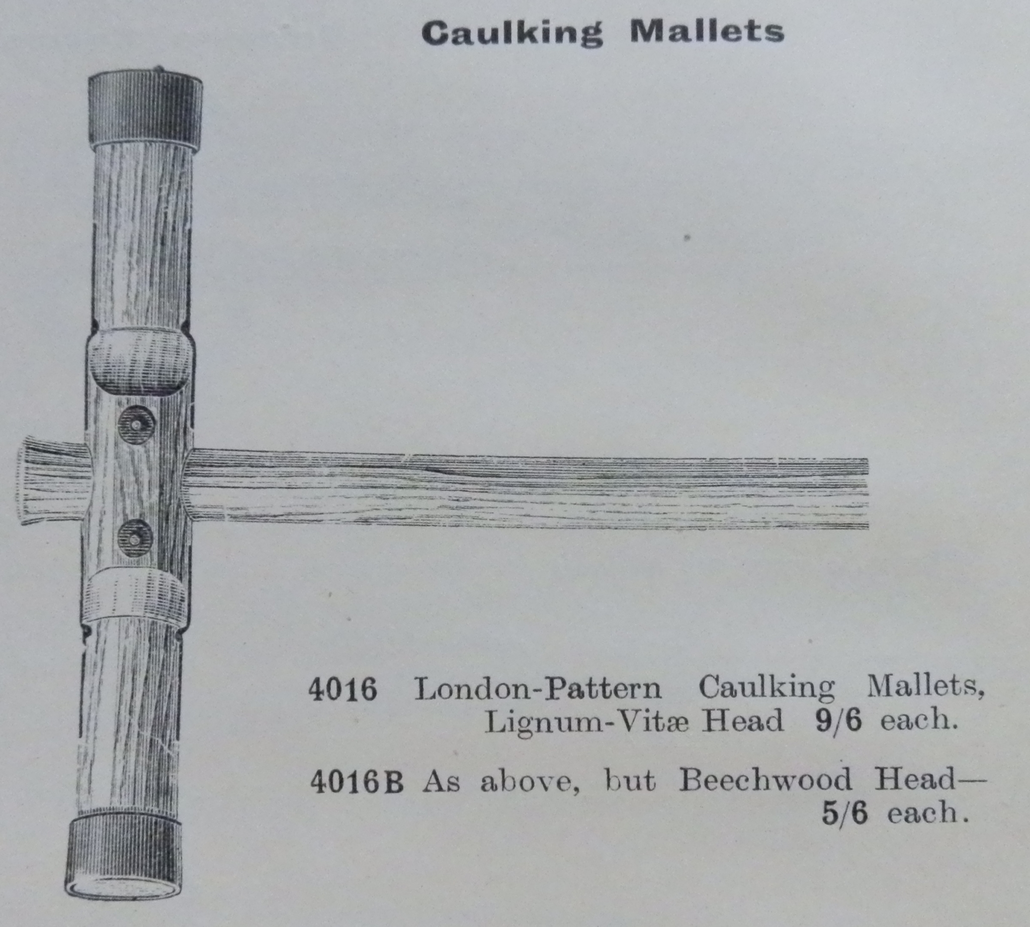 Shipwrights’ Tools – William Marples and Sons, Ltd.